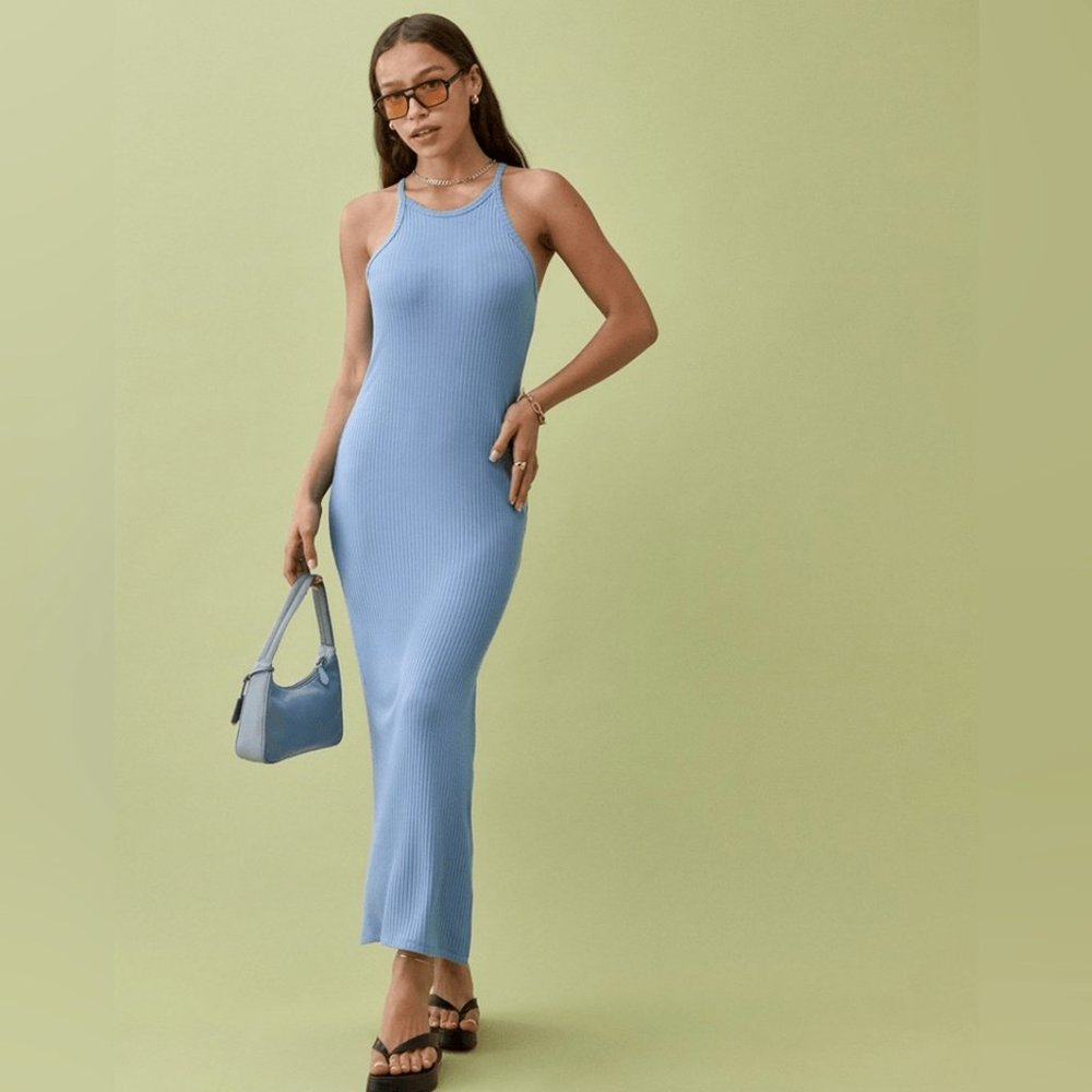 Reformation | Jael Dress | Parisian Blue